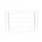 Household Essentials 14.5" Door Mount Cabinet Organizer